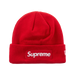 Supreme New Era Box Logo Beanie (FW23) Red