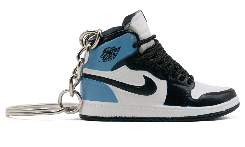 Air Jordan 1 High Obsidan Keychain True to Sole