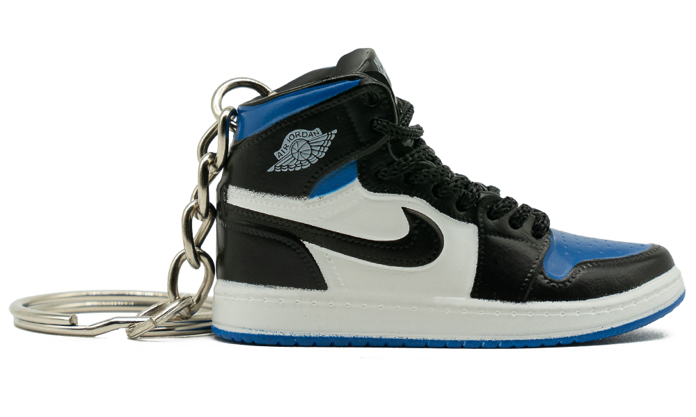 Air Jordan 1 High Royal Toe Keychain - True to Sole