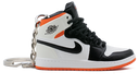 Air Jordan 1 Retro High Electro Orange kulcstartó - True to Sole