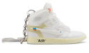 Air Jordan 1 Retro High Off-White White kulcstartó - True to Sole