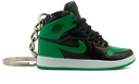 Air Jordan 1 Retro High Pine Green Black kulcstartó - True to Sole