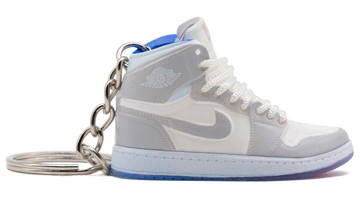 Air Jordan 1 Retro High Zoom White Racer Blue Keychain True to Sole