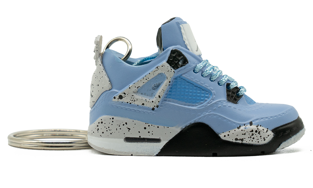 Air Jordan Retro University Blue Keychain True to Sole