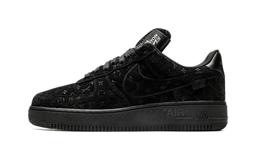 Nike Louis Vuitton Air Force 1 Low Virgil Abloh Black Black