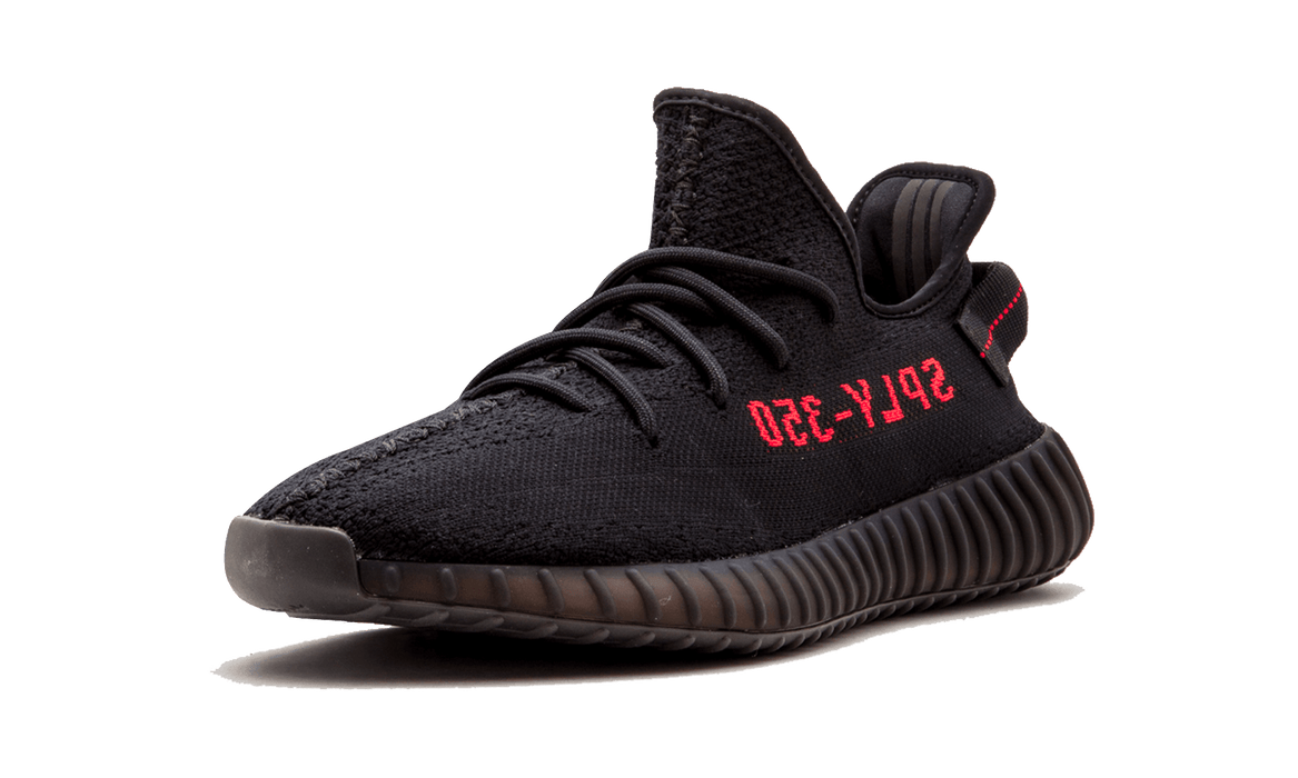 adidas Yeezy Boost 350 v2 Black Red (Bred) True to Sole