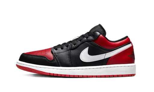 Jordan 1 low bred toe deals