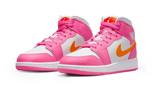 Jordan 1 Mid Pinksicle Safety Orange (DX3240-681) - True to Sole