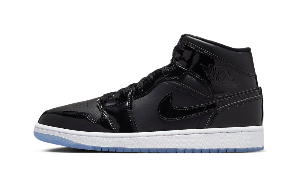 Space jam jordans all black sales