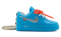 Nike Air Force 1 Low Off-White MCA University Blue kulcstartó - True to Sole