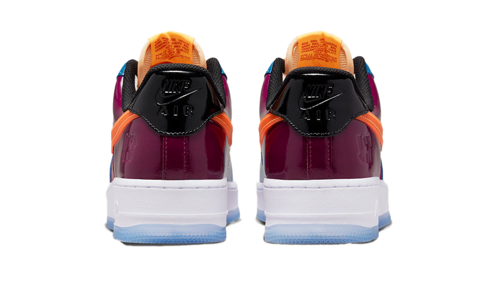 Nike Air Force 1 Low SP Undefeated Multi-Patent Total Orange (DV5255-400) - True to Sole
