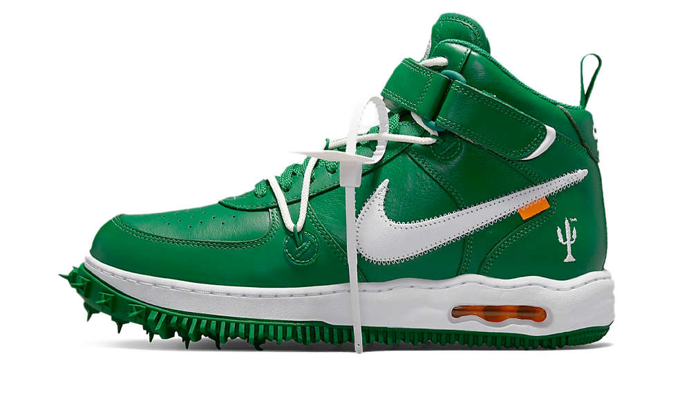 Nike Air Force 1 Mid Off White Pine Green