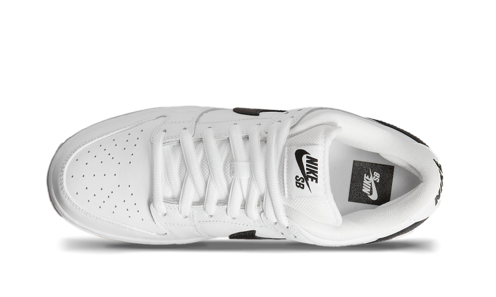 Nike SB Dunk Low Pro Alb Gumă (CD2563-101) - True to Sole Nike SB Dunk Low Pro Alb Gumă (CD2563-101) - True to Sole