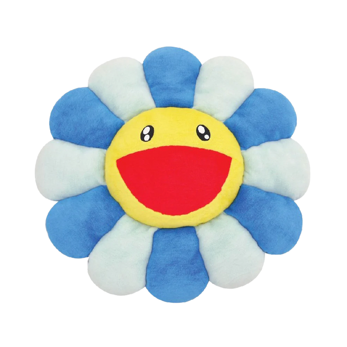Takashi Murakami Flower Plush 30cm Light Blue