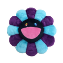 Jucărie de pluș Takashi Murakami Flower 30CM Mov/Turcoaz/Negru