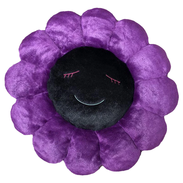 Takashi Murakami Flower Plush 60CM Purple/Black