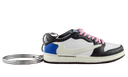 Travis Scott Air Jordan 1 Low Fragment kulcstartó (pink fűző)