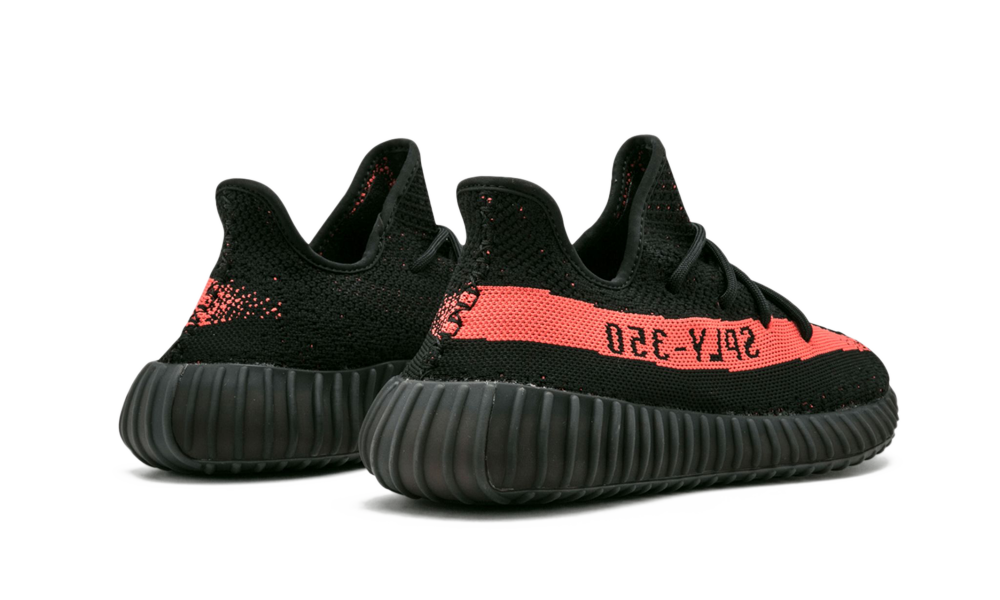 Authentic adidas yeezy boost 350 v2 black/red core black/red/core black (by9612) best sale