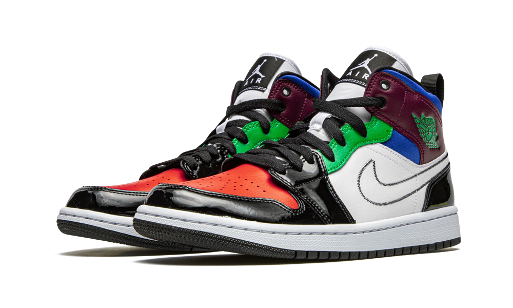 Air jordan 1 mid sales multi
