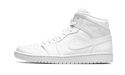 Air Jordan 1 Mid Triple White (554725-130) - True to Sole