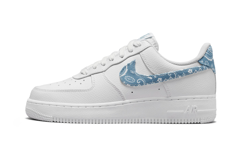 Air Force 1 Low '07 Essential White Blue Paisley (DH4406-100) - True to Sole