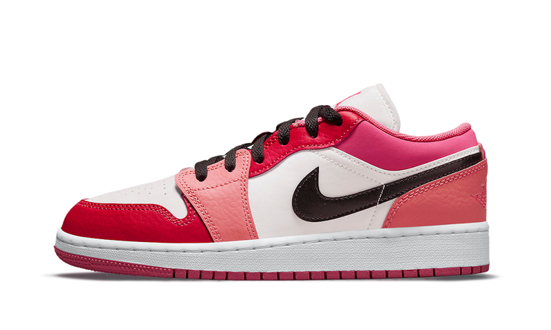 Air Jordan 1 Low Pink Red (553560-162) - True to Sole