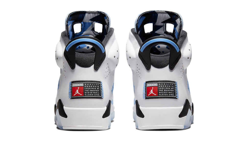 Air Jordan 6 UNC CT8529 410 True to Sole
