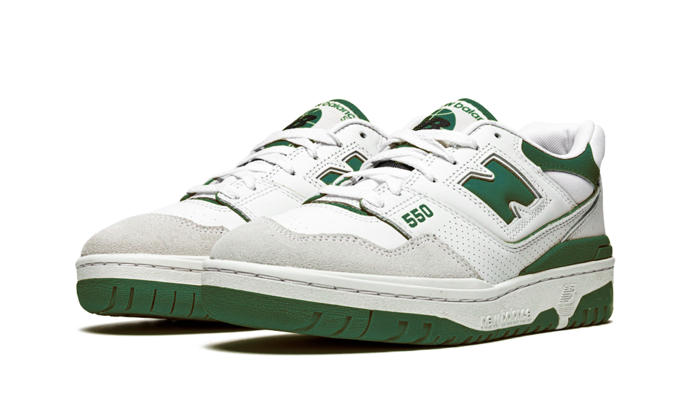New Balance 550 White Green (BB550WT1) - True to Sole