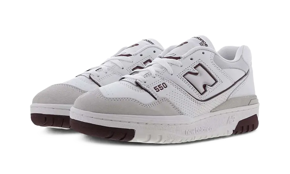 New Balance 550 Summer Fog Burgundy (BB550FB1) - True to Sole
