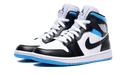 Nike Air Jordan 1 Mid Royal Black and Blue (BQ6472-102) True to Sole