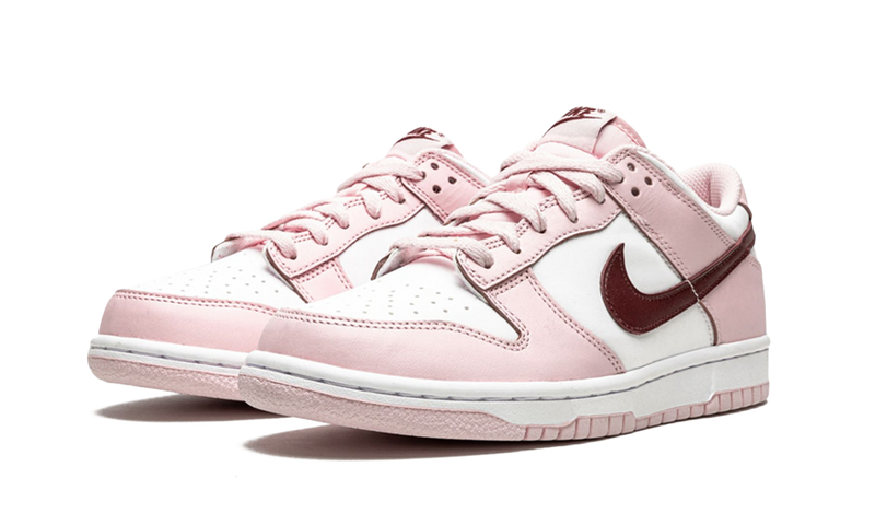 Nike Dunk Low Pink Red White (CW1590-601) - True to Sole