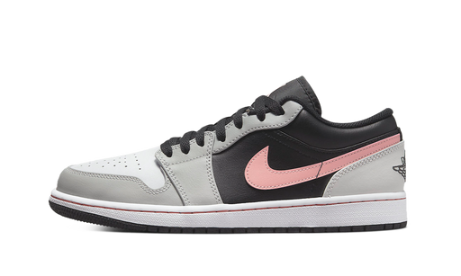 Air Jordan 1 Low Black Grey Pink (553558-062) - True to Sole