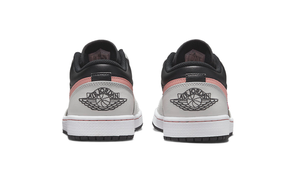 Air Jordan 1 Low Black Grey Pink (553558-062) - True to Sole