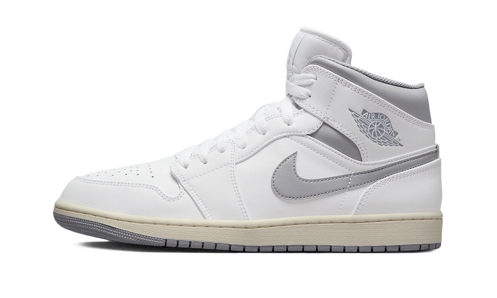 Jordan 1 white natural sales grey
