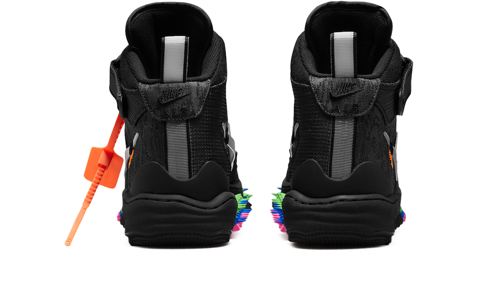 Nike Air Force 1 Mid Off-White Black (DO6290-001) - True to Sole