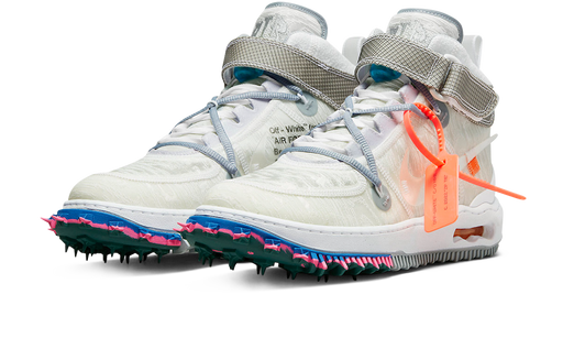 Nike Air Force 1 Mid Off-White Clear White (DO6290-100) - True to Sole