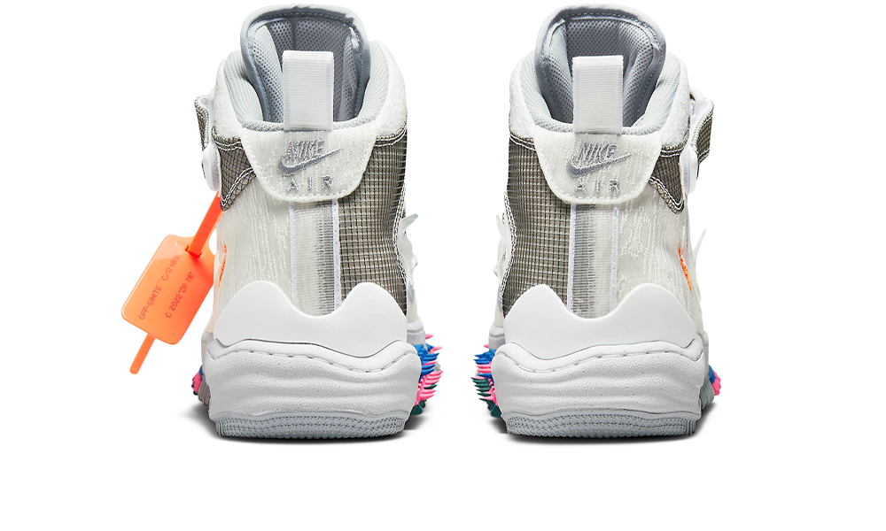 Nike Air Force 1 Mid Off-White Clear White (DO6290-100) - True to Sole