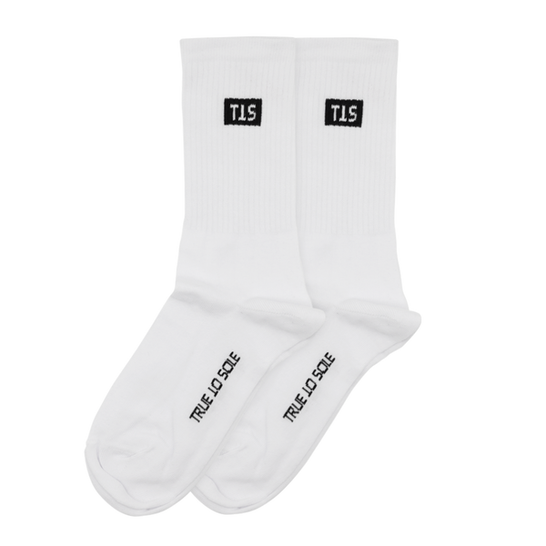 True to Sole Everyday Socks (2 pair) White