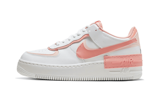 Tan and pink hot sale air force ones