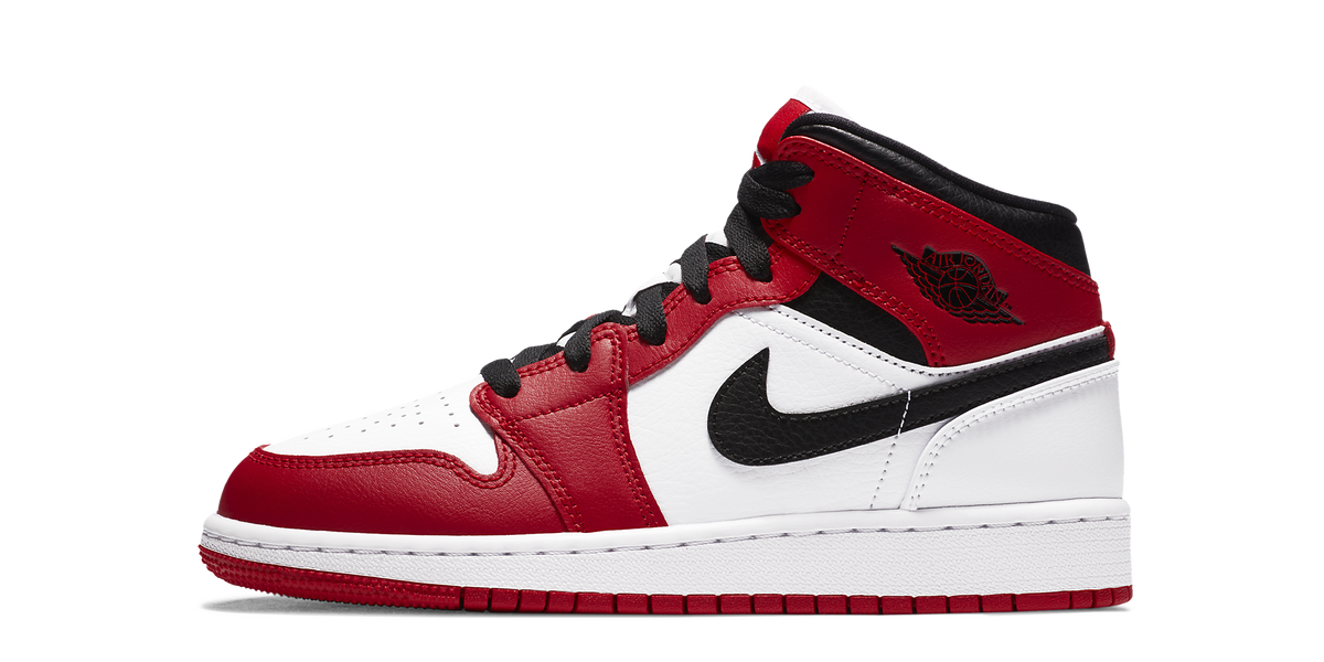 Air Jordan 1 Mid GS Chicago 2020 True to Sole