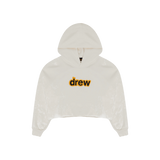 drew house secret cropped hoodie off white