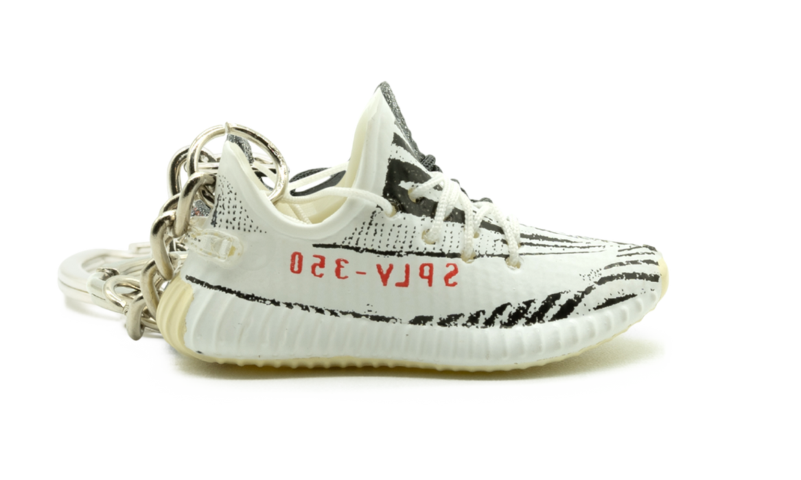 adidas Yeezy Boost 350 V2 Zebra Keychain True to Sole